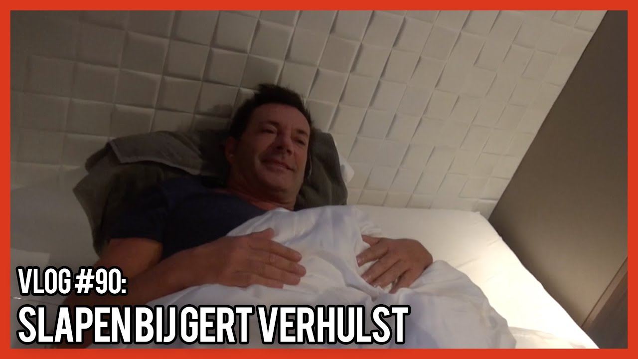 SLAPEN BIJ GERT VERHULST - GERARD JOLING - VLOG #90