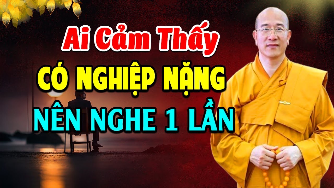 Ai Đang Cảm Thấy Mình Nghiệp Nặng Nên Nghe 1 Lần (Cực Hay) l Thầy Thích Trúc Thái Minh