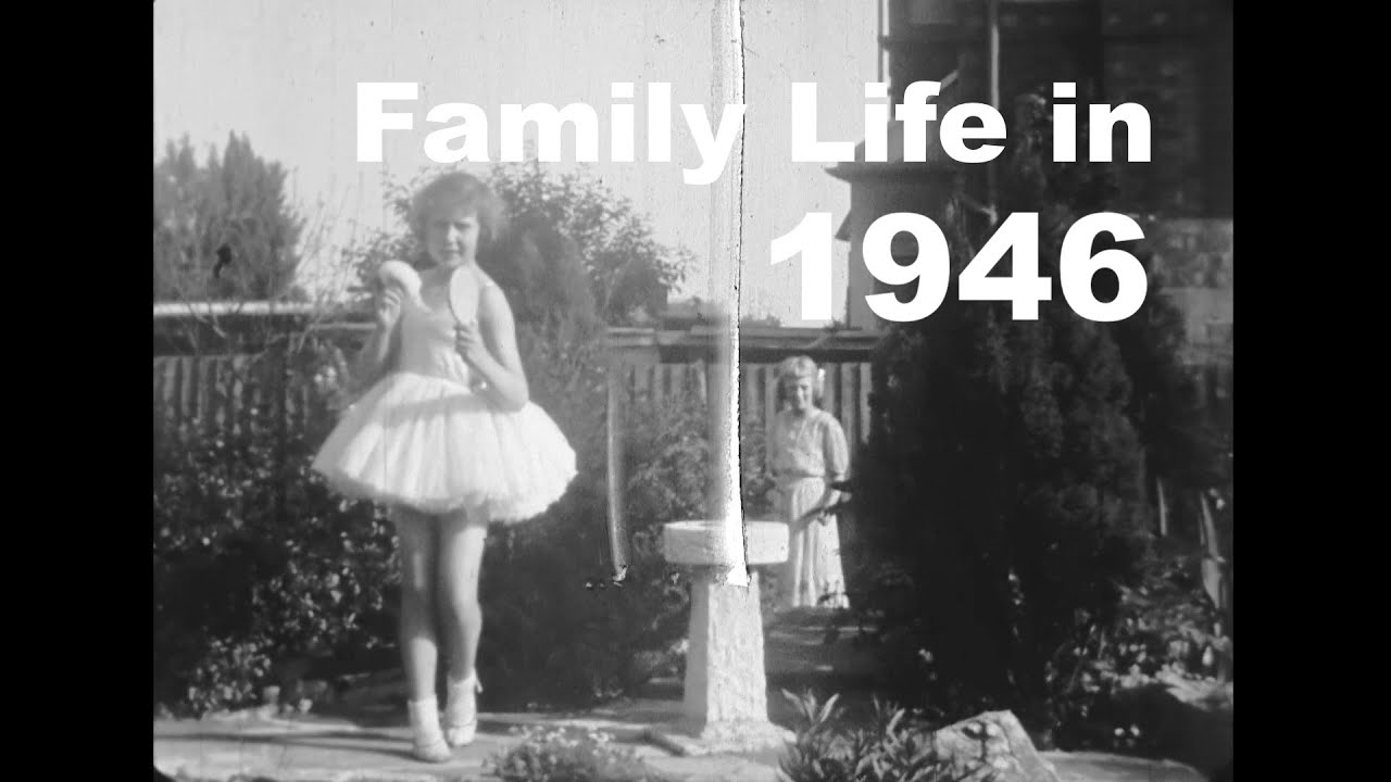 A Rare look at life in 1946