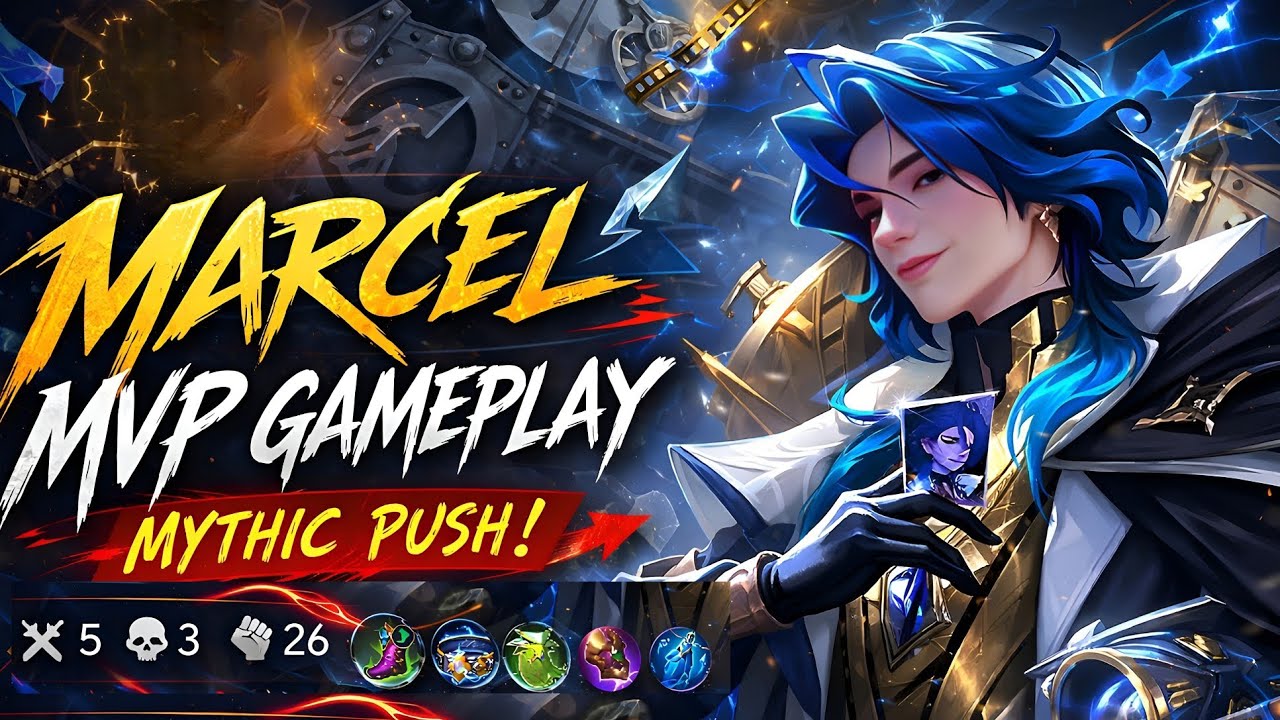 MARCEL IS BROKEN 😱 Mythic Ranked MVP Gameplay | MLBB
