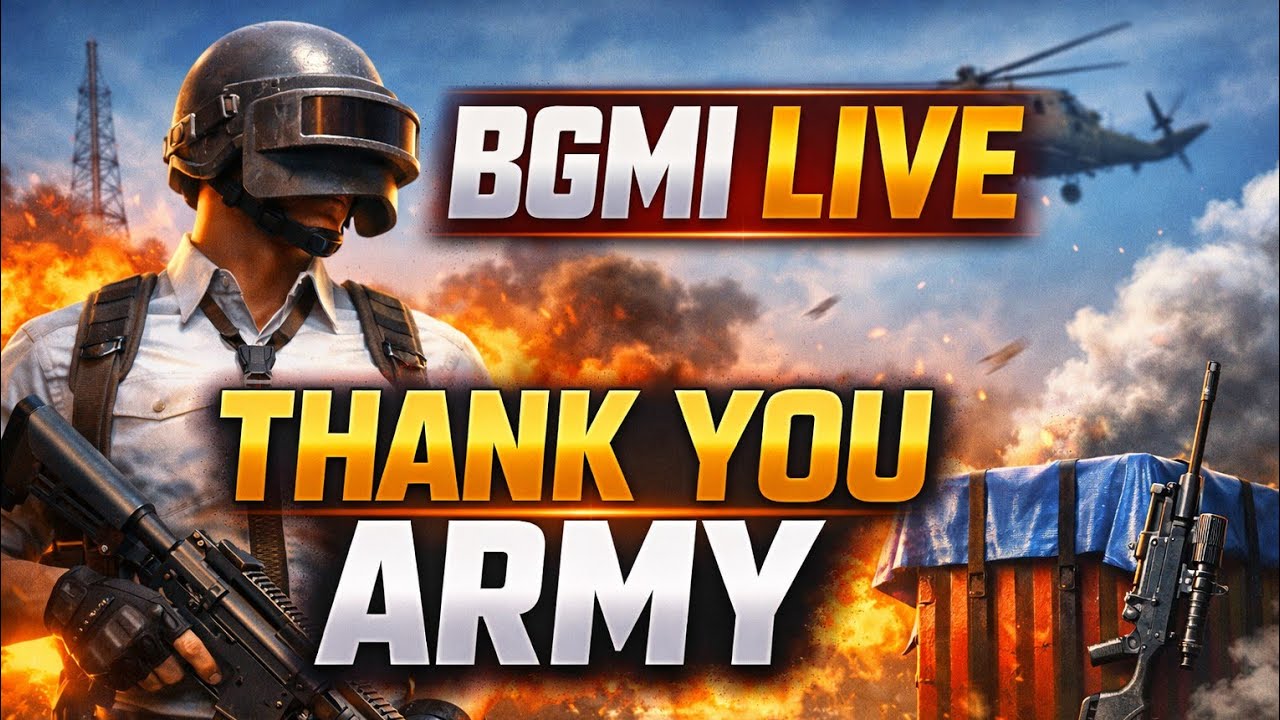 Battleground Mobile India Live 😈 Aa jao Sare