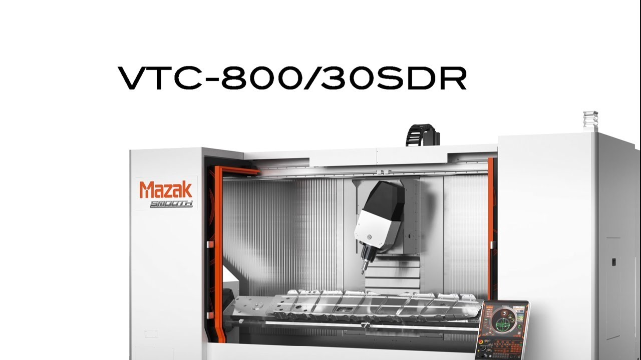 VTC-800/30SDR : ロータリーテーブルを左右に配置した同時5軸立形マシニングセンタ