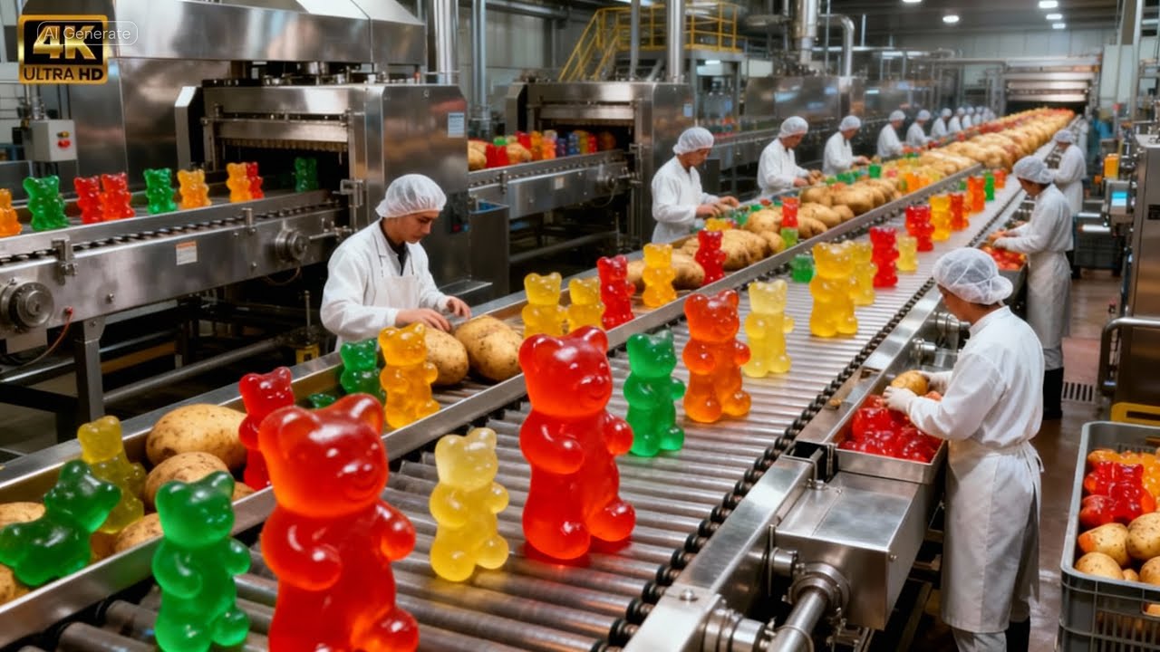🍬 From Pig Skin to Gummy Bears: The Process You Never Saw