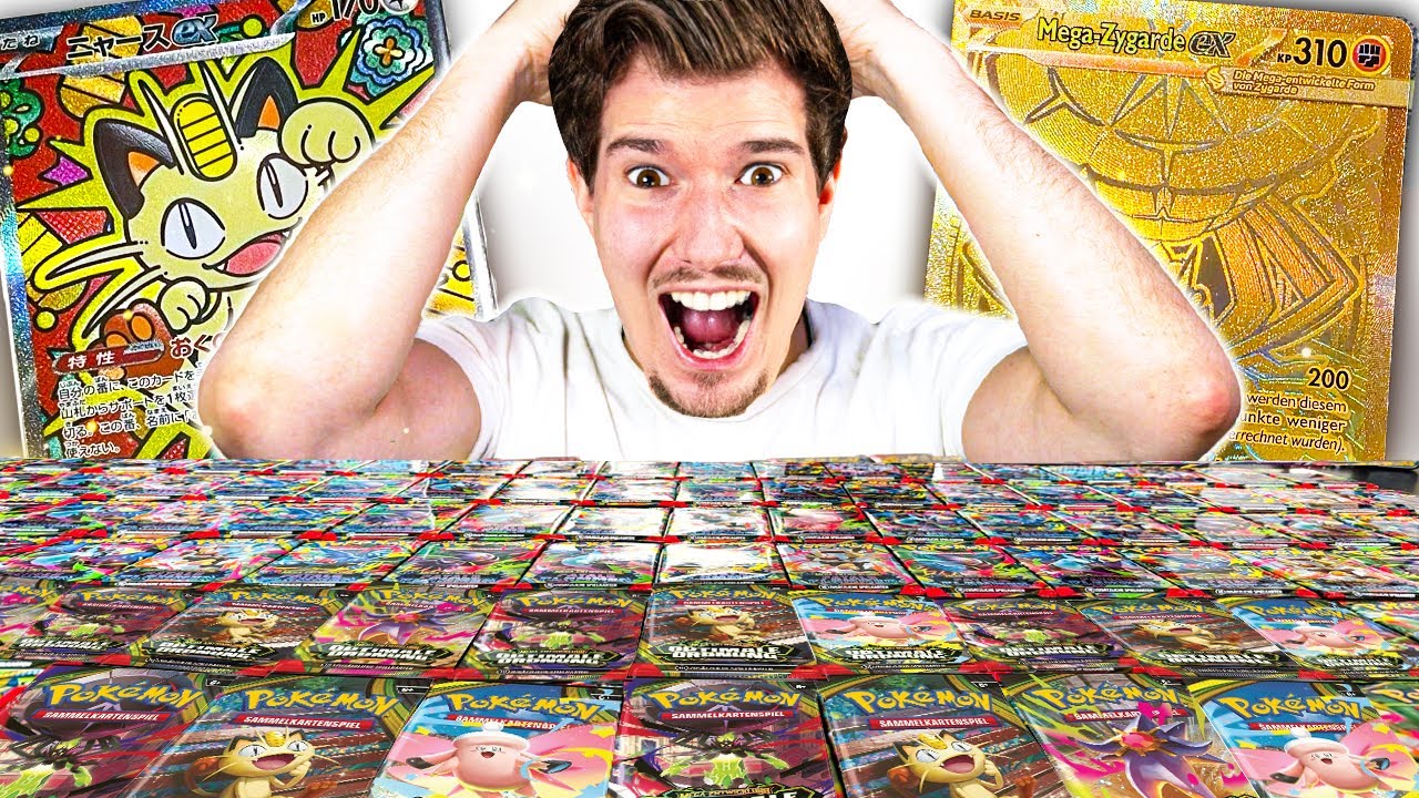 Ich &ouml;ffne 100 Pok&eacute;mon Booster Optimale Ordnung! 😮🔥