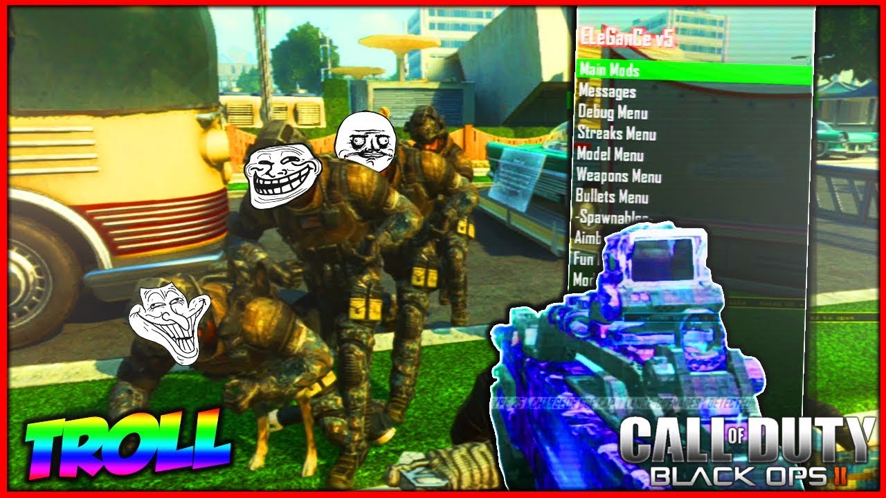 UN KIKOO veut FAIRE un GLITCH POUR AVOIR le MOD MENU BO2 ! - [ Troll mod menu bo2 ]