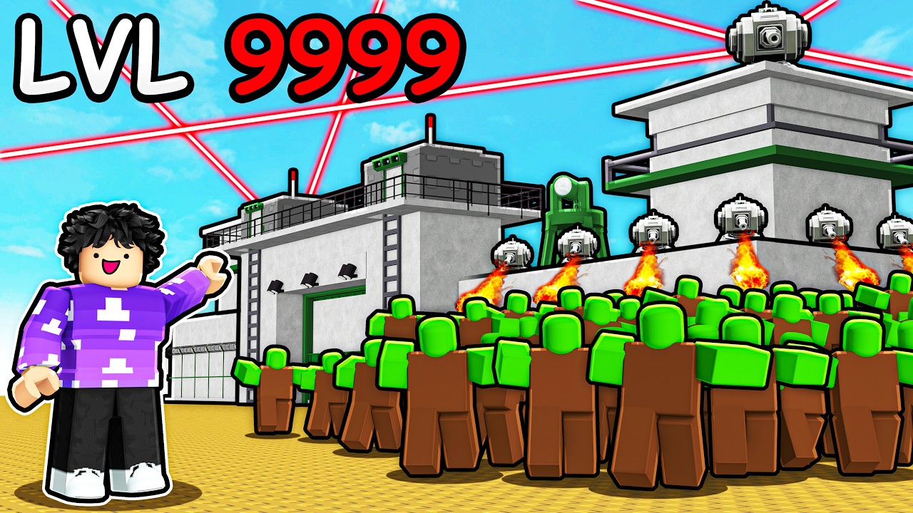 Melhorando a MAIOR BASE ZUMBI do Roblox...