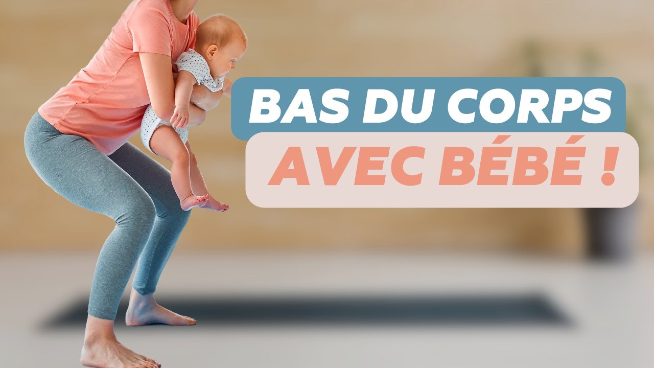 Jambes & Fessiers Postnatal en porte-bébé - 8 min
