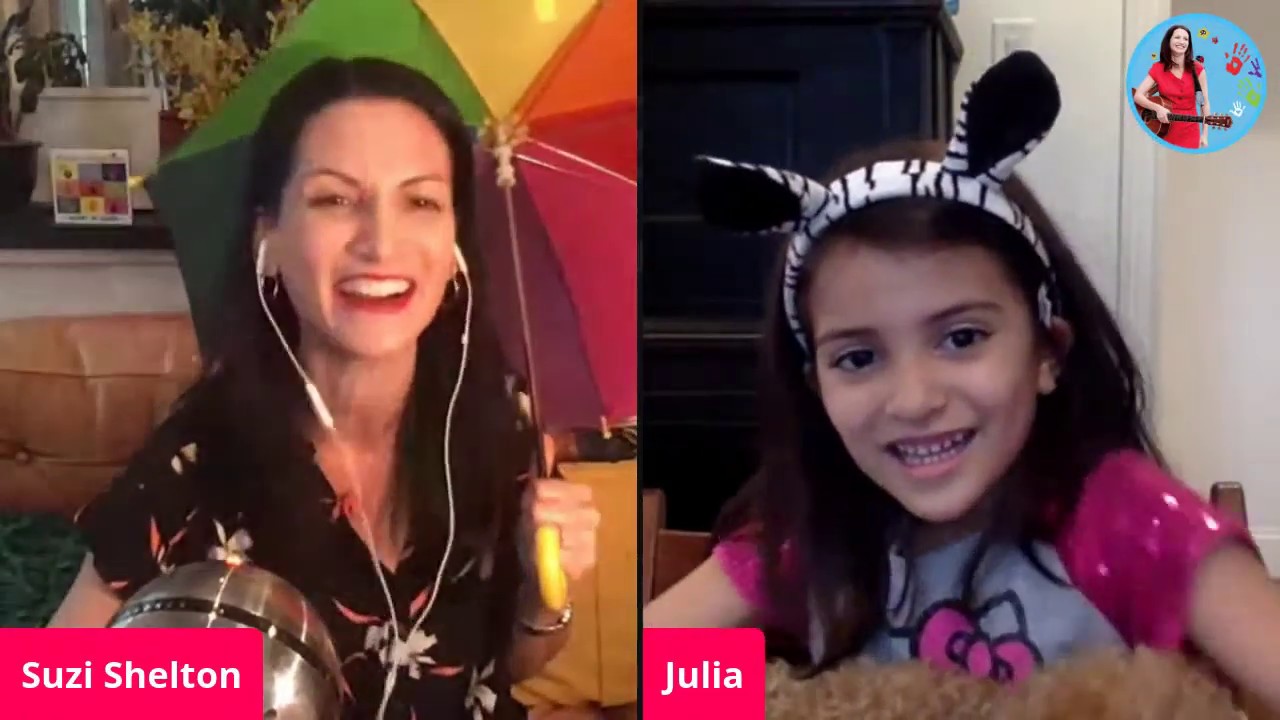 Sing with Suzi Live Online Show with special guests Julia and Louis the Dog! 6-11-20