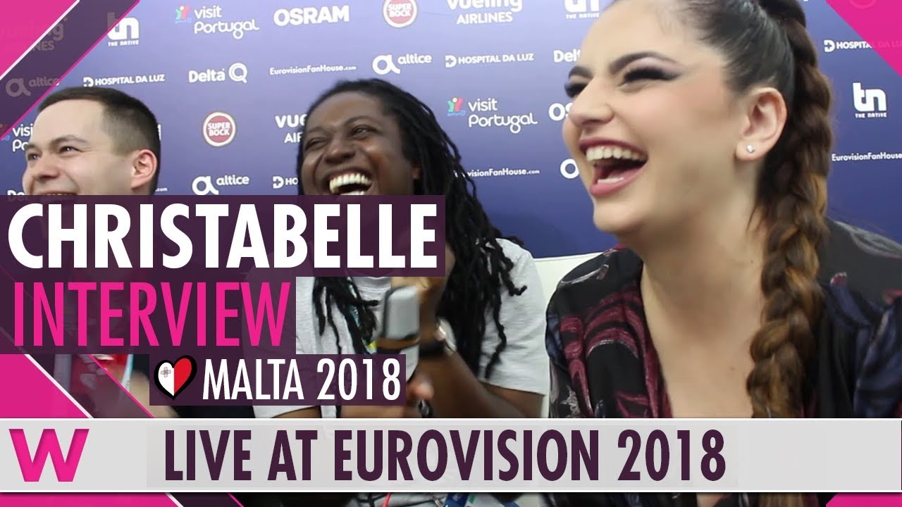 Christabelle (Malta) Interview @ Eurovision 2018 | wiwibloggs