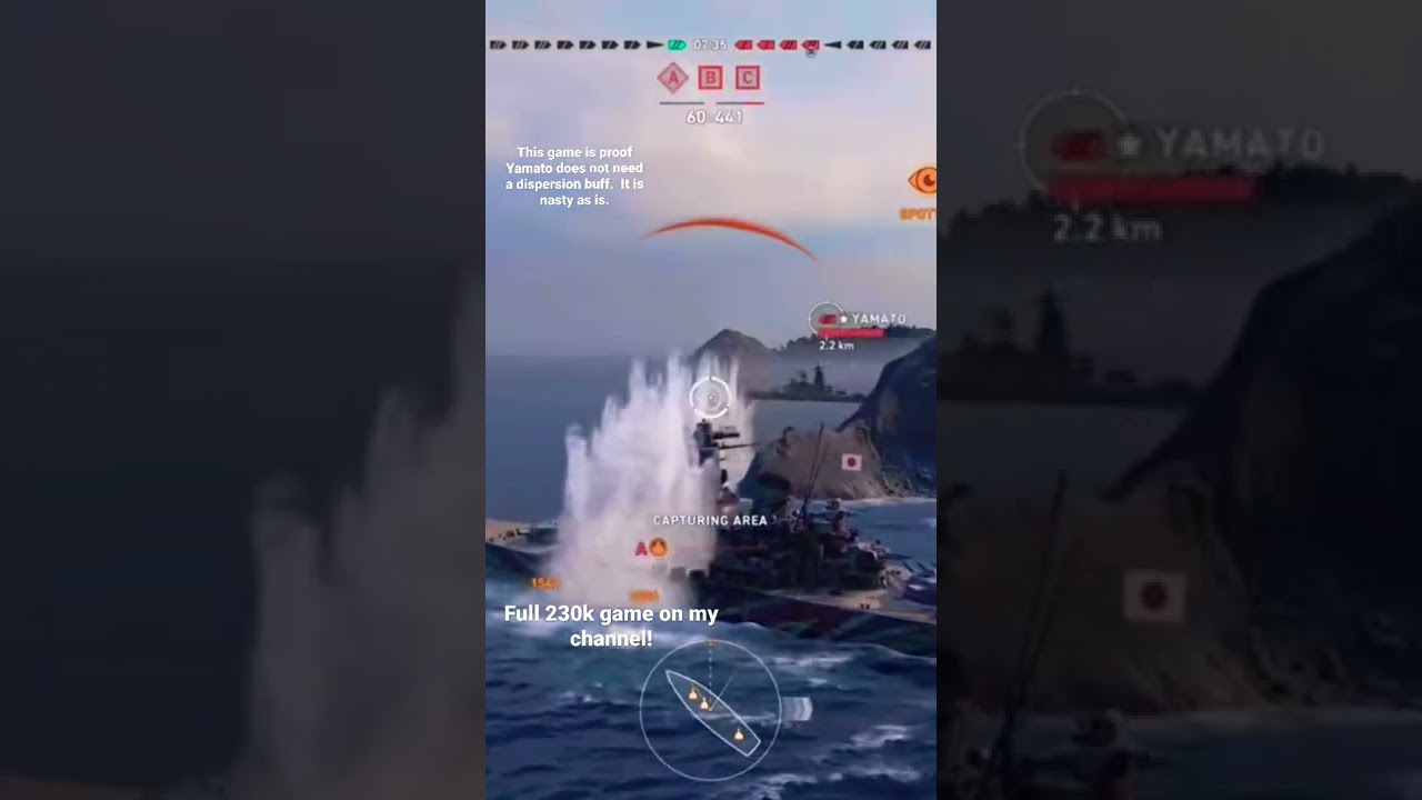 Yamato needs to be buffed!  (Wows legends stream highlight)