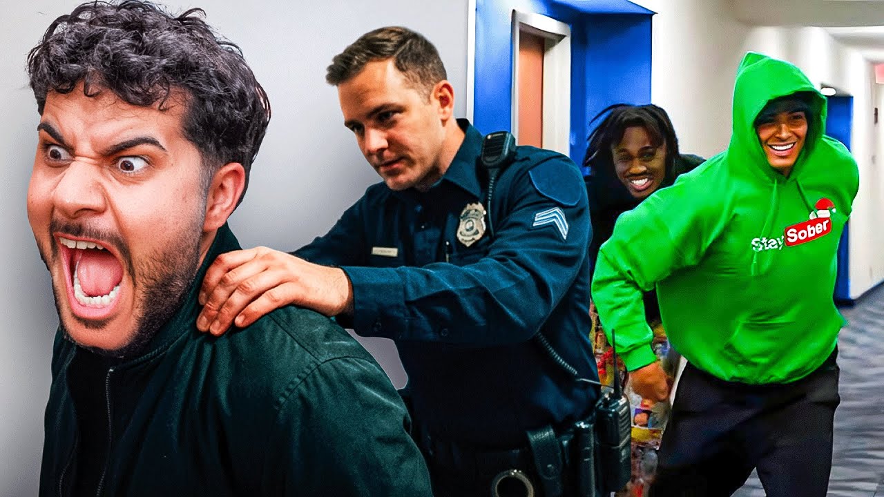 XXL Klingelstreiche Enden mit Polizei...