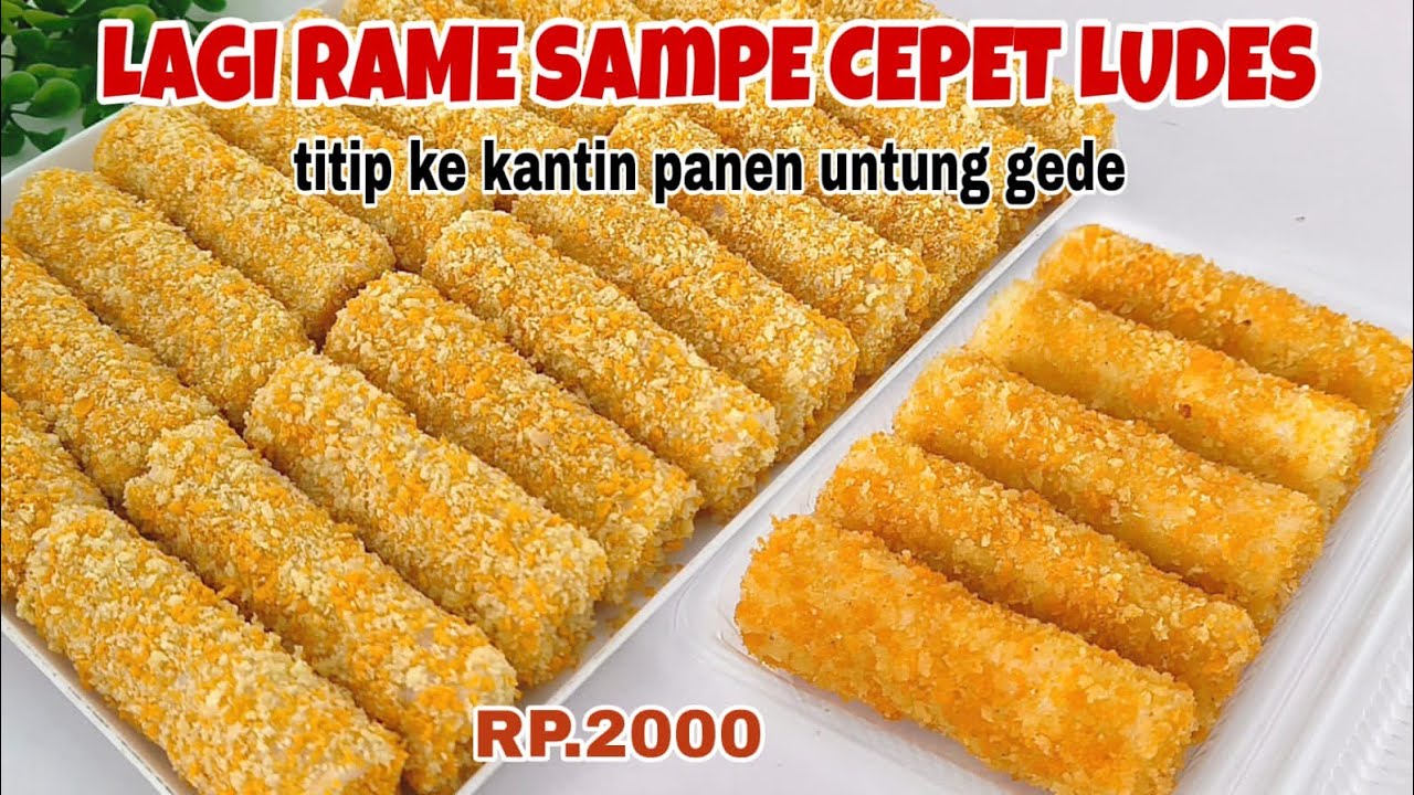 PANEN UNTUNG !! JAJANAN 2000AN TERBARU INI LAGI RAME JUALAN TITIP KE KANTIN SEBENTAR CEPET LUDESNYA