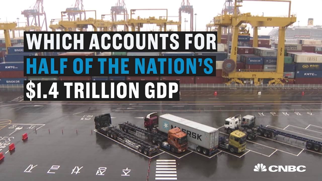 The fall of South Korea's largest shipping empire