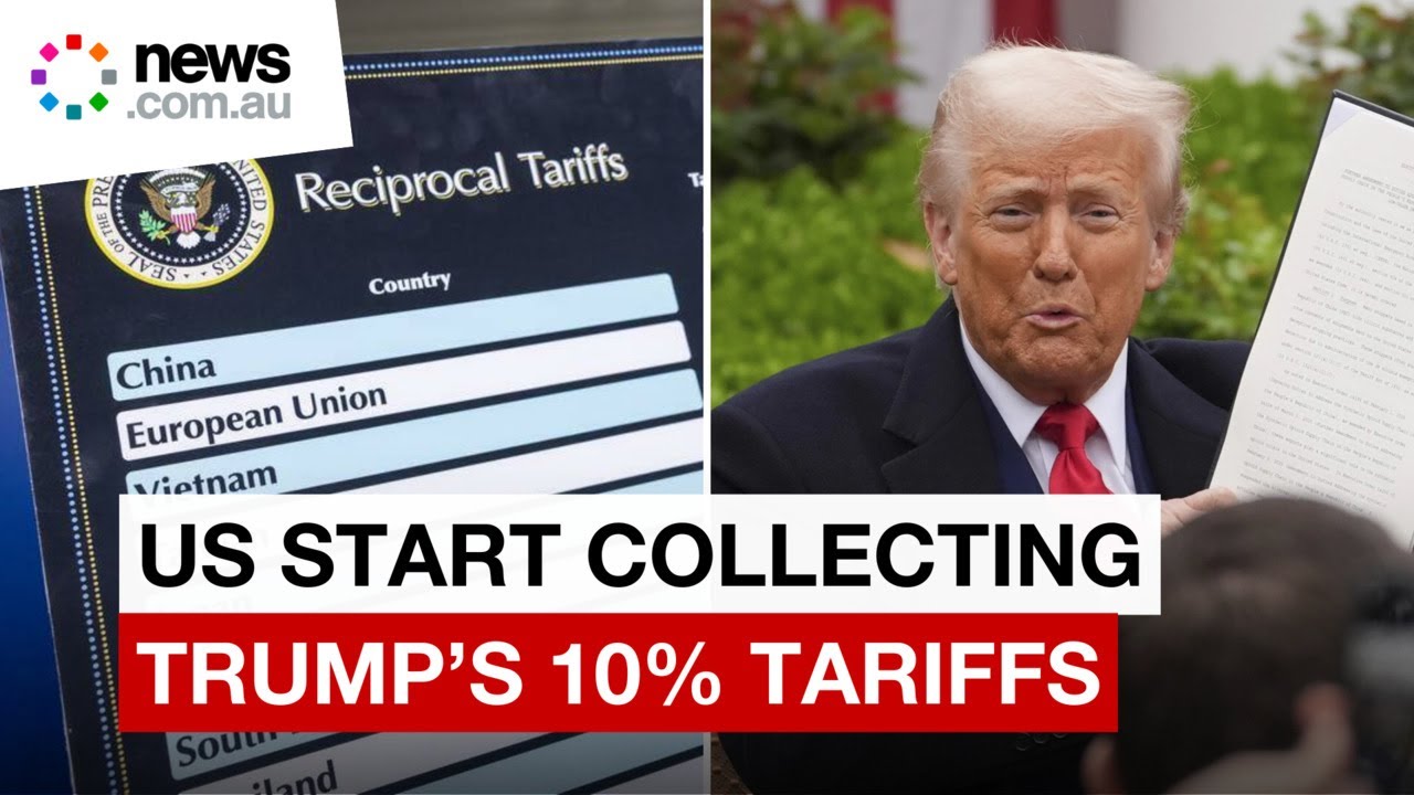 US starts collecting Trump's 10% tariff, smashing global trade norms