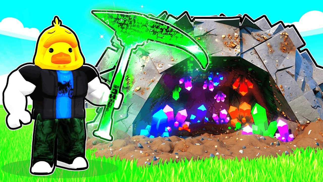 I Spent $98,219 Unlocking STRONGEST PICKAXE in Roblox Dig Legends