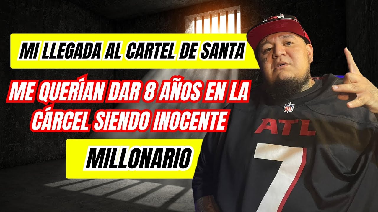 MILLONARIO CARTEL DE SANTA / ASI LLEGO AL CARTEL / ME METIERON PRESO POR LLEVAR EL MISMO APODO