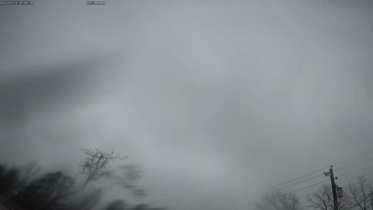 January 24th 2026 East Texas Sky timelapse video.