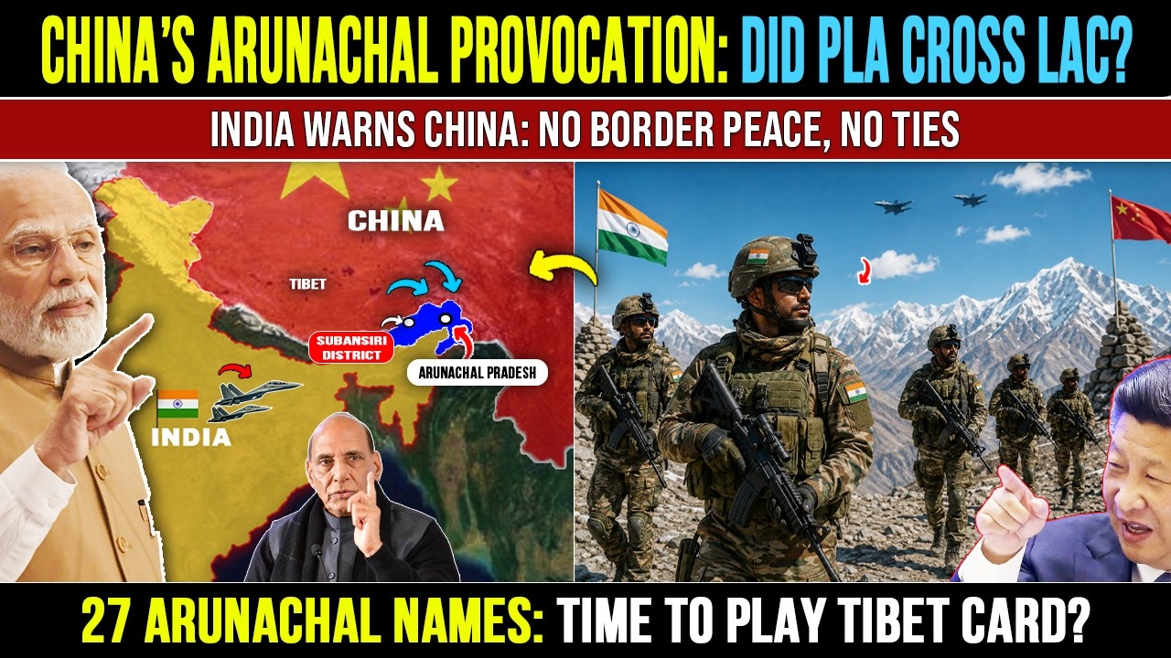 Indian Army on High Alert: Tensions at Arunachal Border, India-China Conflict, Indian Defence News
