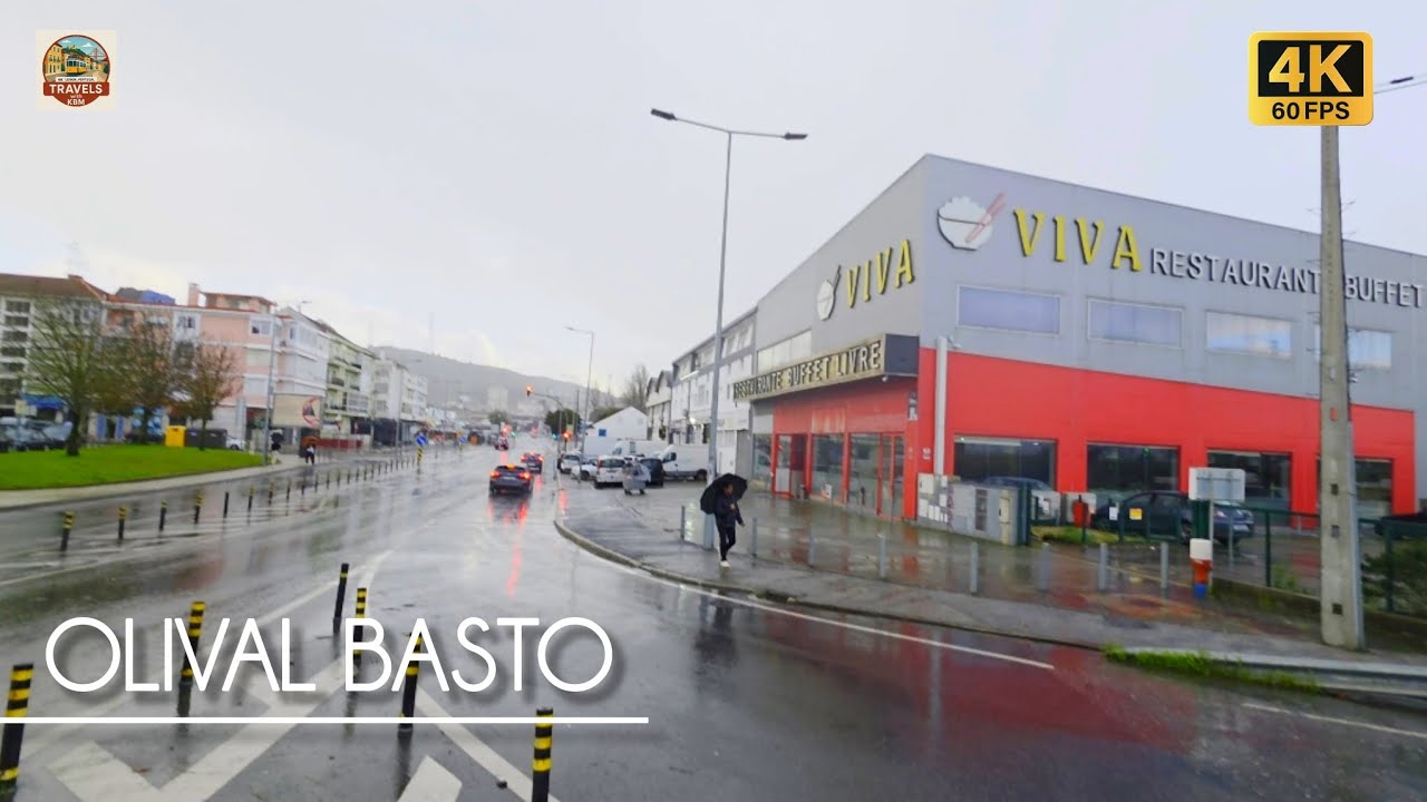 Olival Basto Lisbon 🇵🇹 | Stunning 4K Walking Tour | Odivelas Portugal