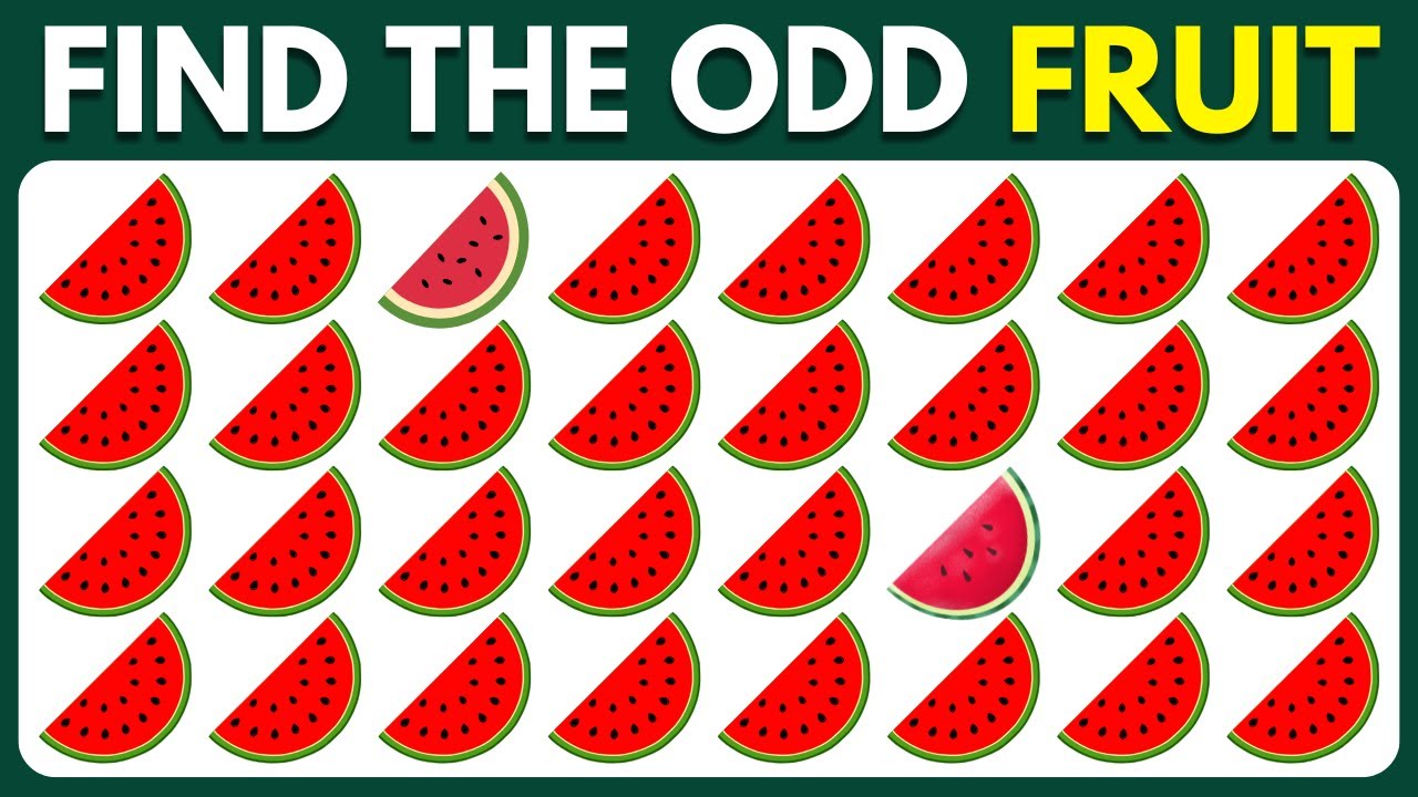 Find the ODD Fruit Out! | Fun Quiz Challenge by Fun Magic Quiz | Fruit Puzzle Challenge