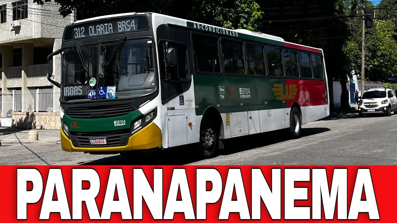 Rua Paranapanema - Olaria [Pt 2] (RJ) - Movimentação de Ônibus #54