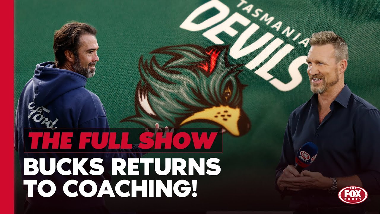 First Geelong & then to Tassie? 🤔 Buckley explains coaching move I Trading Day Full Show I Fox Footy