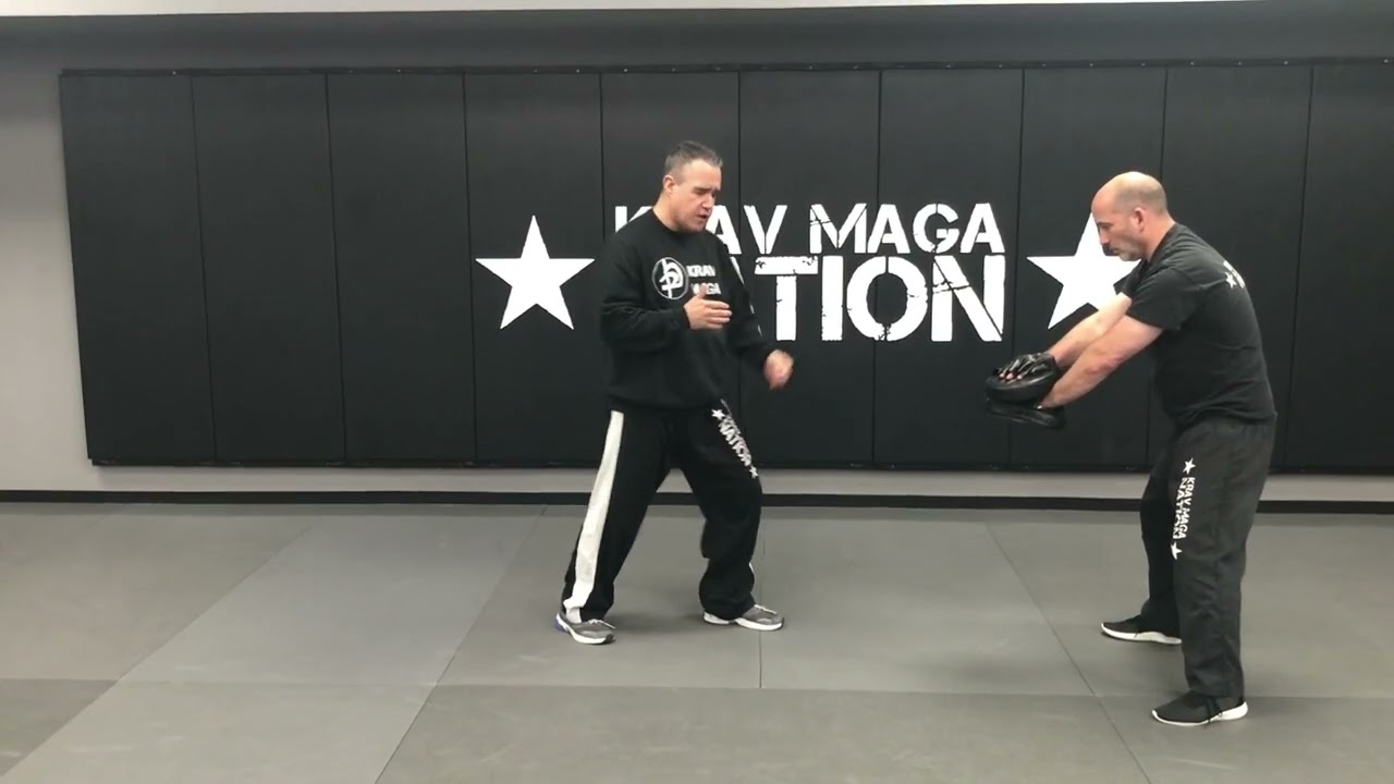 Kevin Mack Krav Maga “lead leg gliding kick”