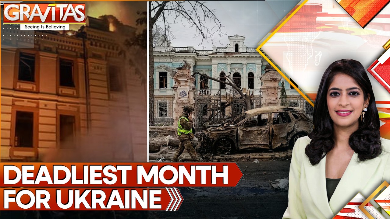 Kyiv, Sumy, Kharkiv Burns | CCTV Captures Moment Deadly Russian Strike Hits Kharkiv | Gravitas