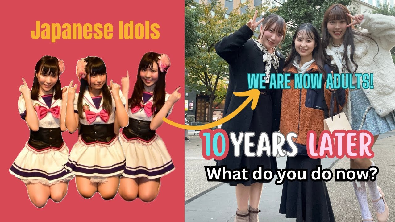 Japanese Idols 10 years later first go out drinking in shinjuku!