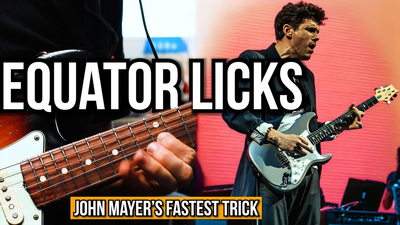 Unlock John Mayer’s Smooth Legato Trick (Equator Licks)