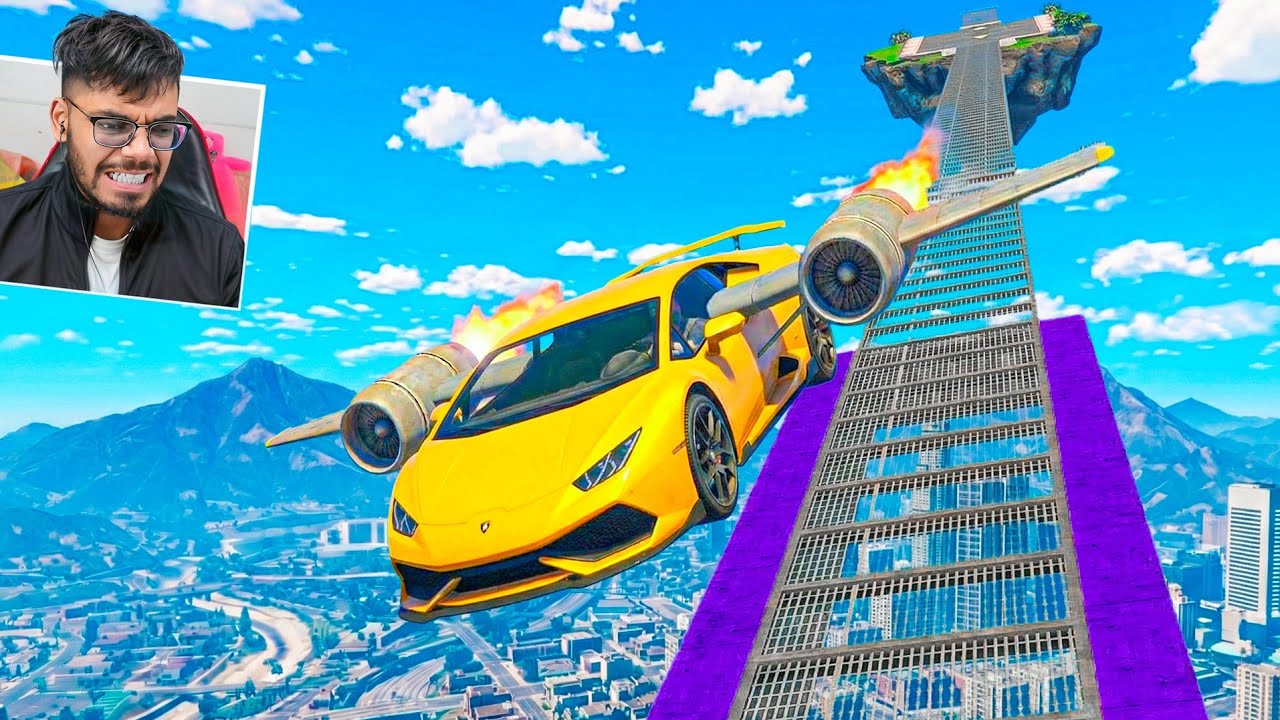 Fever Vs Mega Ramp Challenge 988.889% People Lose Their Mind in GTA 5!