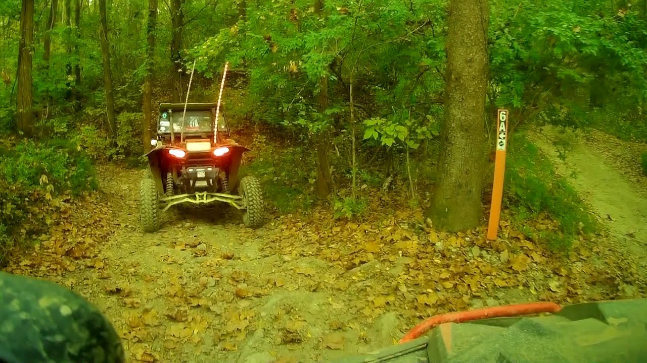 Interlake SRA, Lynnville IN, Black Trails 6, 6A, 6B, RZR XP4 1000, RZR XP 1000, Part 1