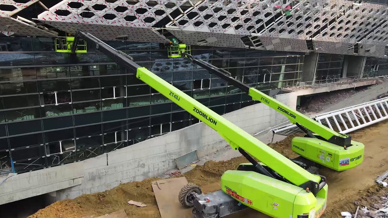 ZOOMLION MEWPs Working in Chengdu, China