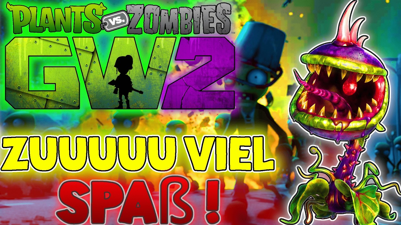 Plants vs Zombies Garden Warfare 2🌻💥Zuuuuu viel Spaß !🔥Gärten und Friedhöfe Action💥
