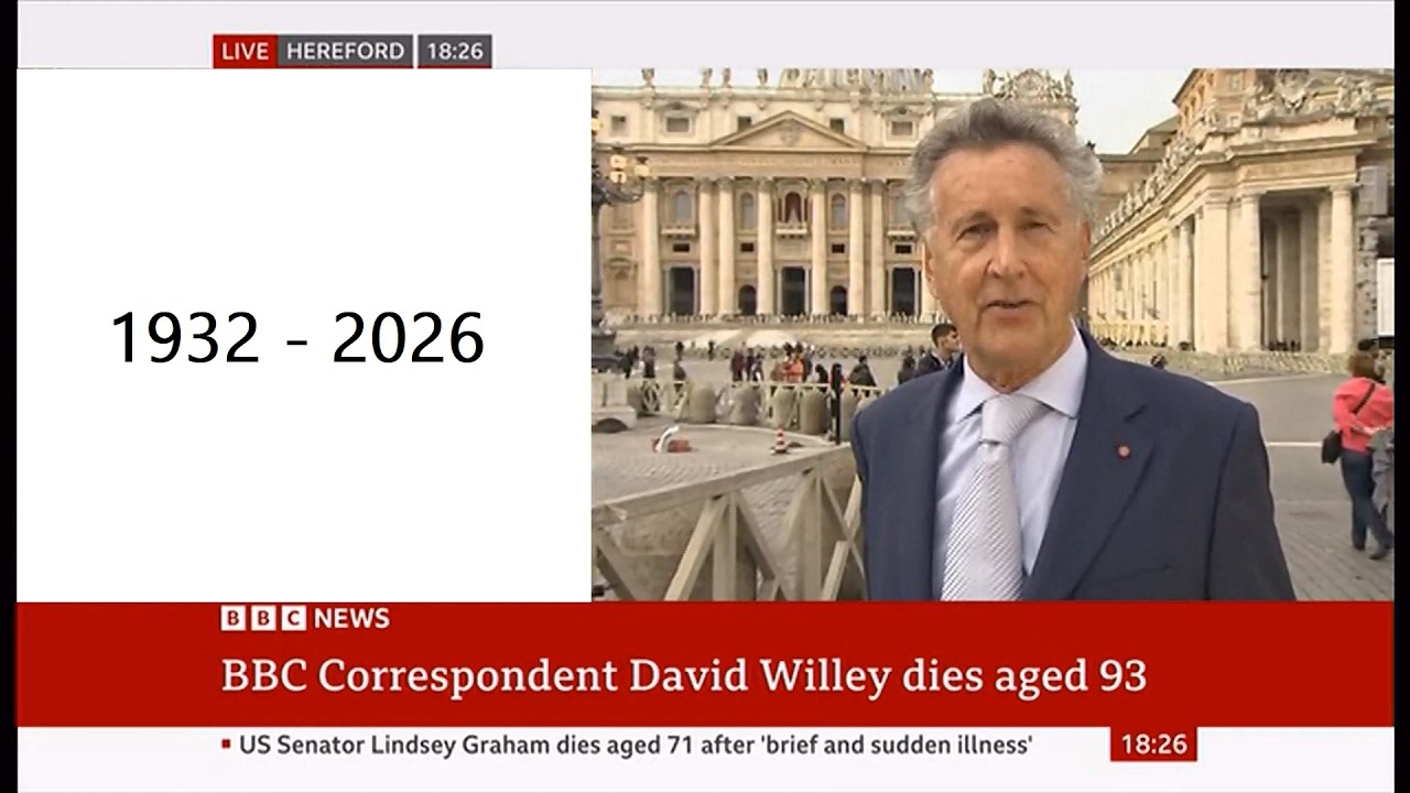 David Willey passes away (1932 - 2026) (UK) - UK News - 12/Jul/2026