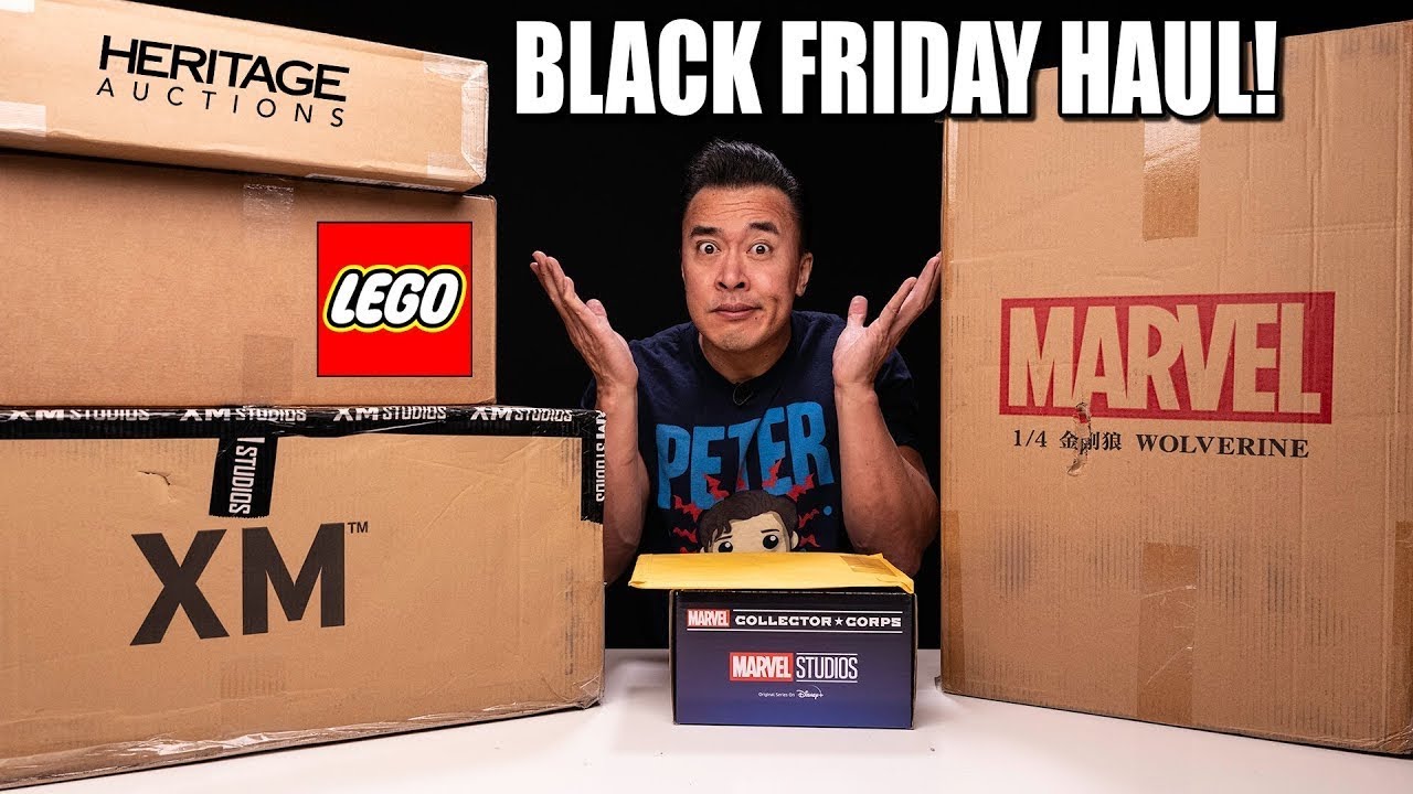 WHAT I GOT ON BLACK FRIDAY!!! Statues, LEGO, Comics, Funko Pops & Original Comic Art Haul!