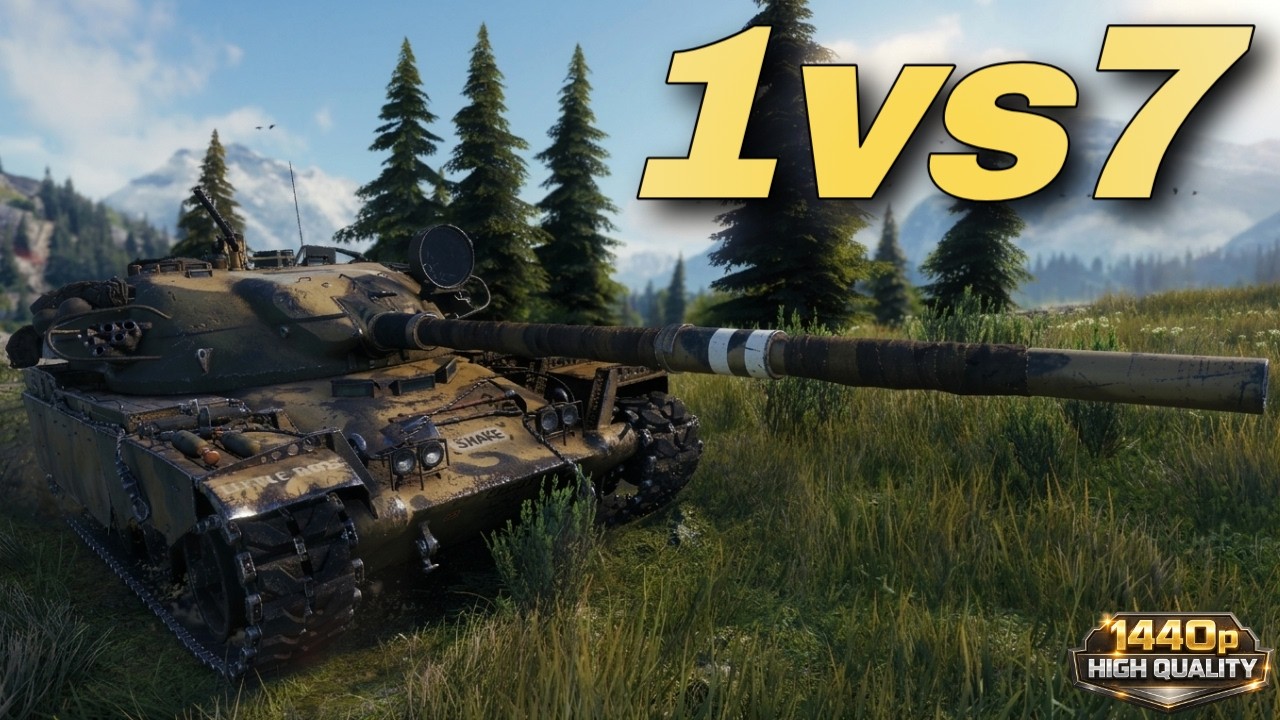 T95/FV4201 1v7 Last Stand on Serene Coast