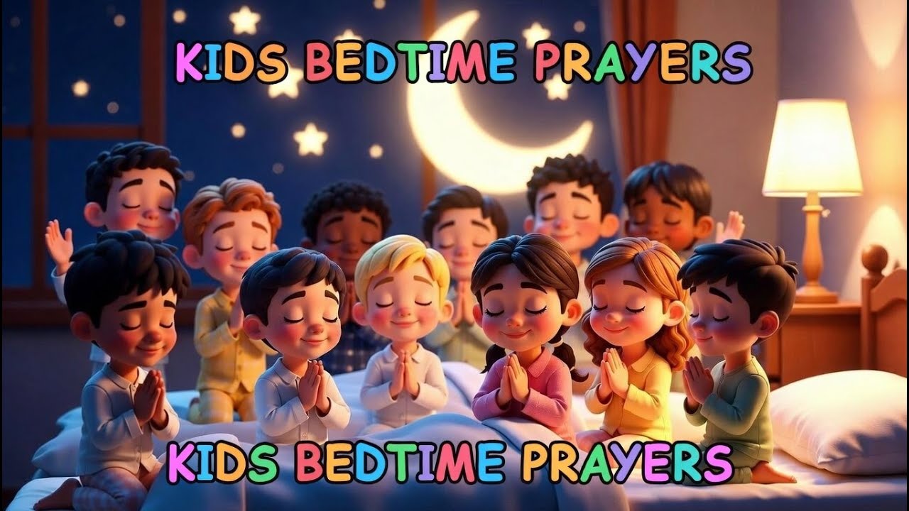 BEDTIME PRAYER FOR KIDS | KIDS CARTOONS