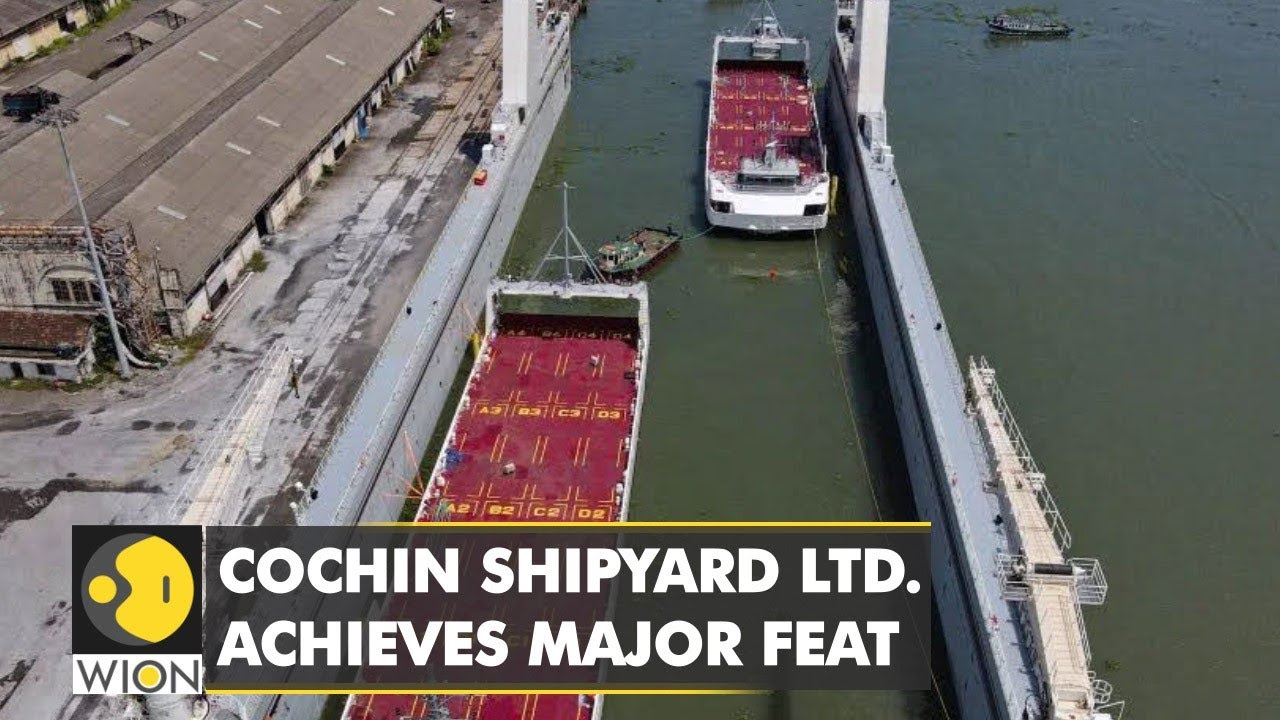 2 autonomous electric barges built at the Cochin Shipyard to Norway | Latest English News | WION