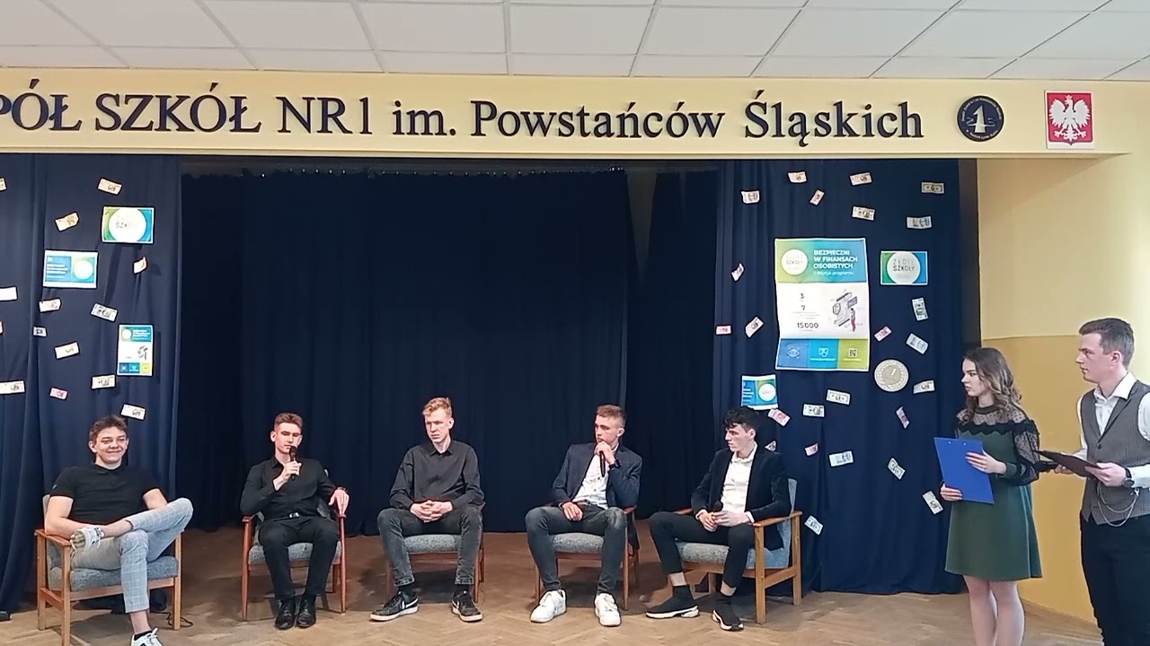 Uczniowie technikum ekonomicznego ZS nr 1bzorganizowali debatę na temat inwestowanaia