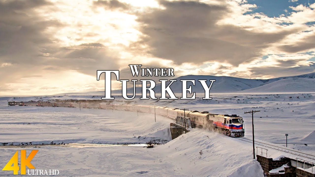 Winter Turkey 4K Ultra HD &bull; Stunning Footage, Scenic Relaxation Film with Calming Music.