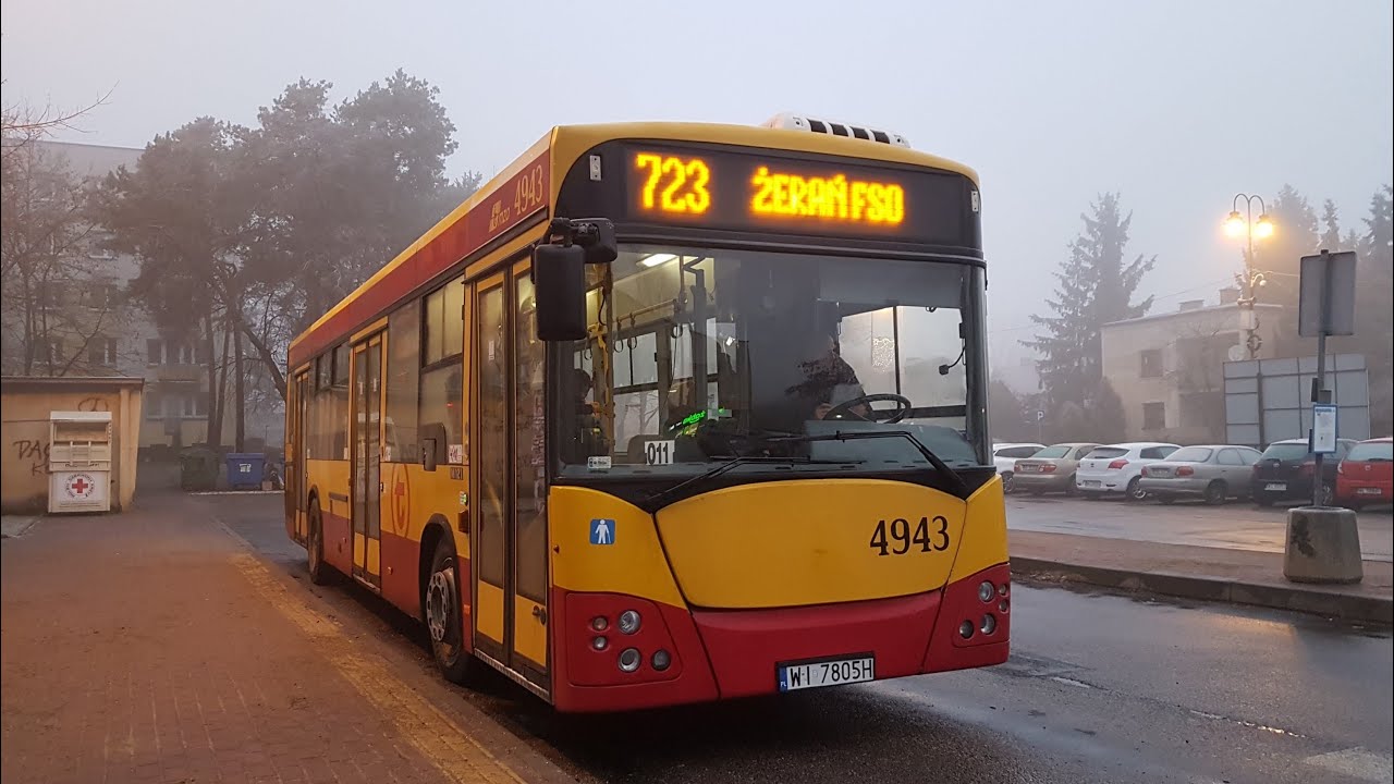 Jelcz M121I/4 #4943 MZA Warszawa (linia 723)