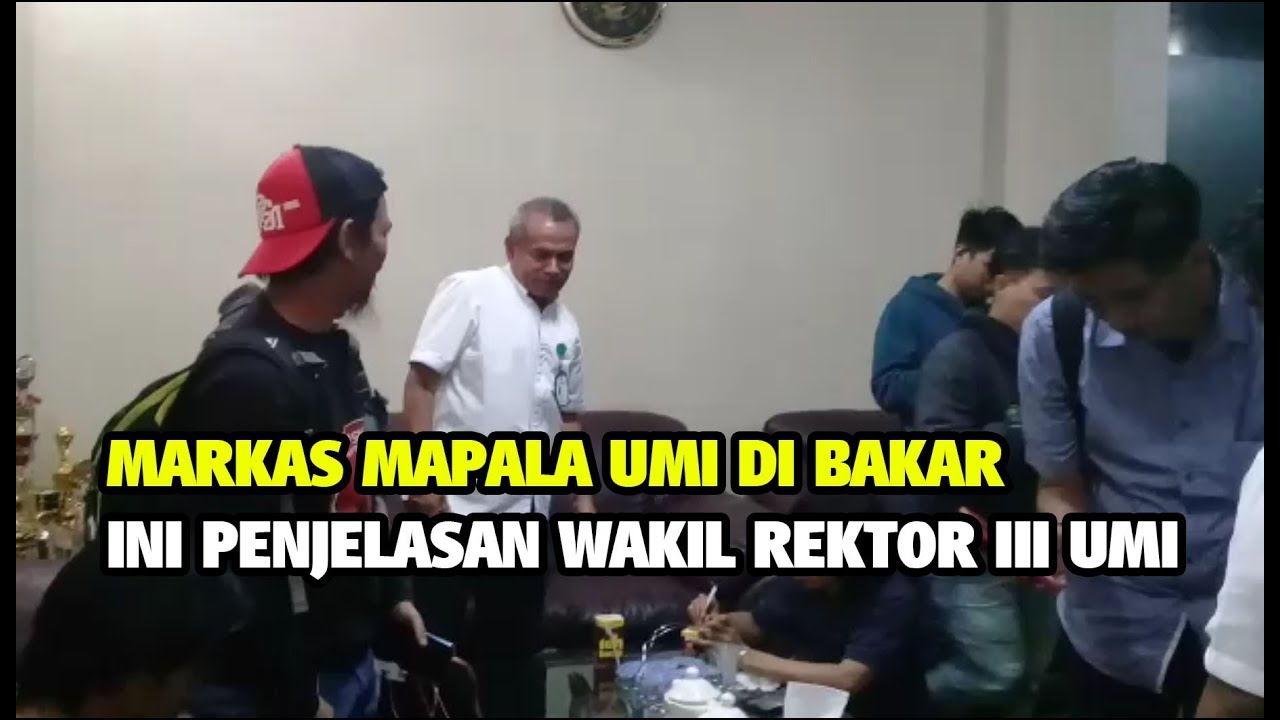 Sekretariat Mapala Dibakar, Ini Penjelasan Wakil Rektor III UMI