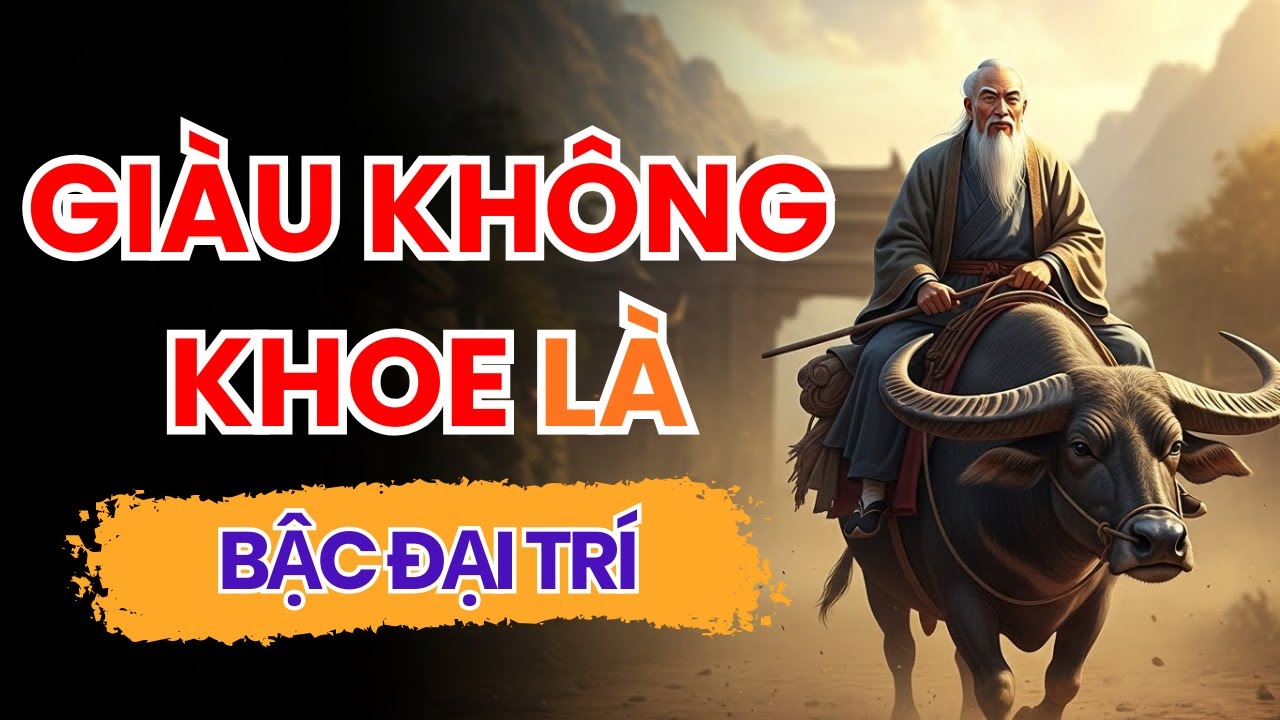 Giàu mà không phô trương: trí tuệ cổ nhân nhìn từ nội tâm