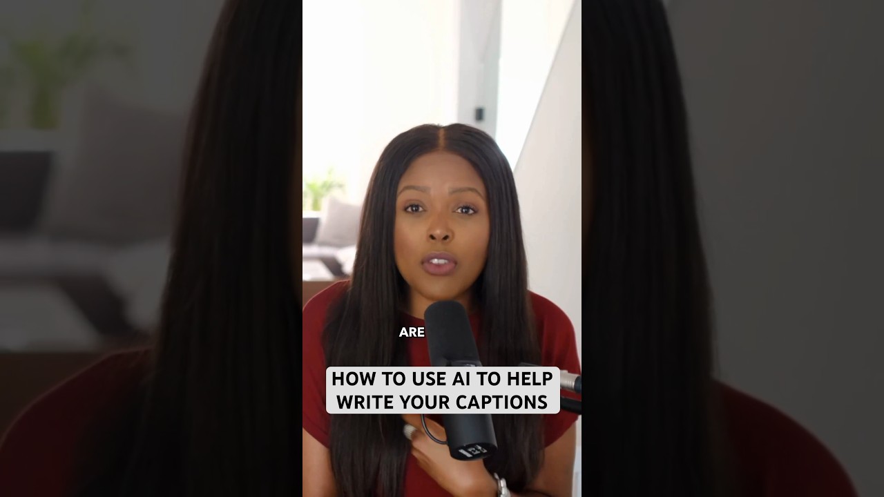 How to Use AI to Help Write Your Captions #InstagramTips #SocialMediaTips
