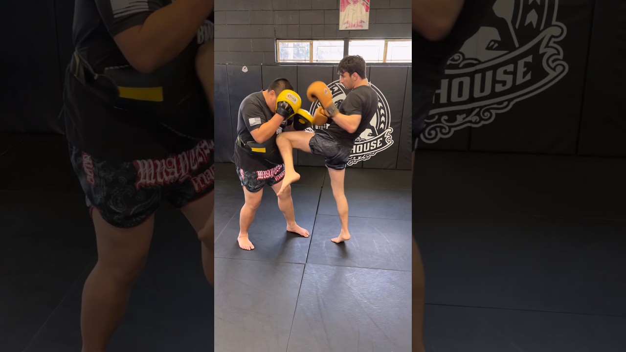 Using Knees to Create Elbow KO&rsquo;s - Muay Thai Training with Jason Park