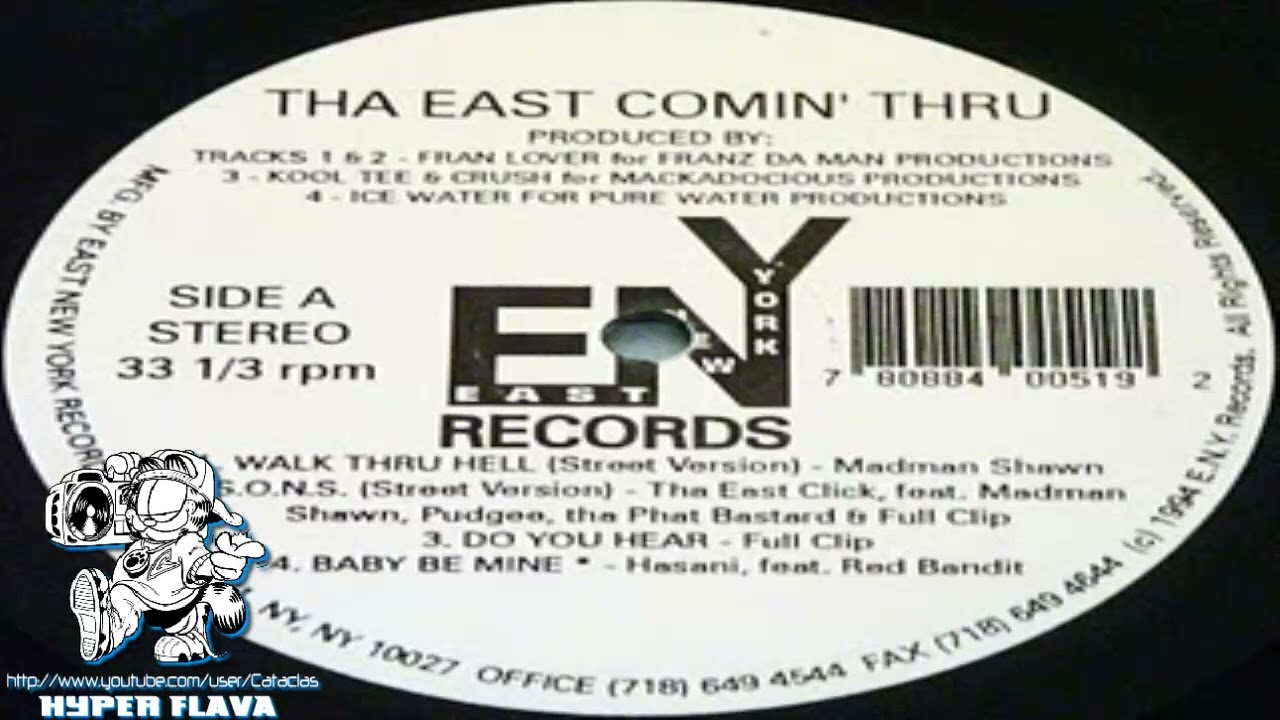 Various ‎- Tha East Comin Thru EP (Full Vinyl) (1994)