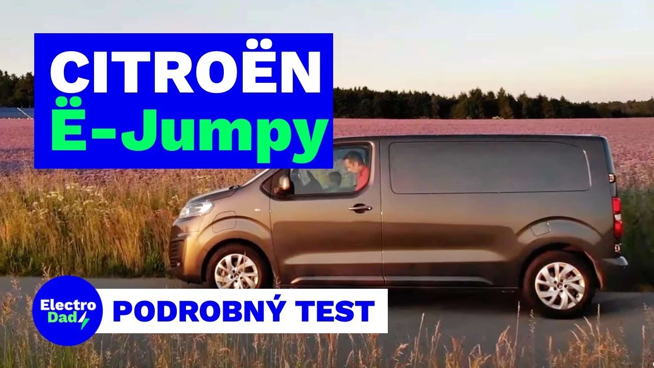 CITROËN ë-Jumpy - podrobný týdenní test elektrické dodávky | Electro Dad # 271