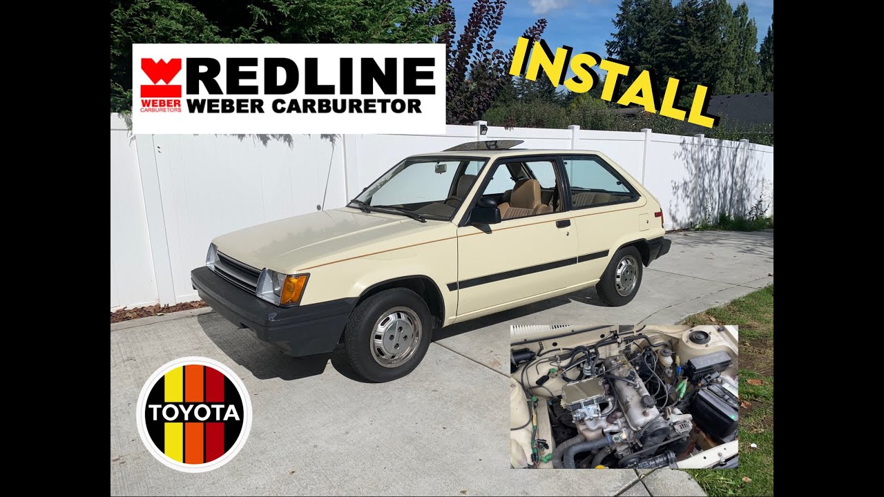 Toyota Tercel Weber 32/36 Carburetor Install