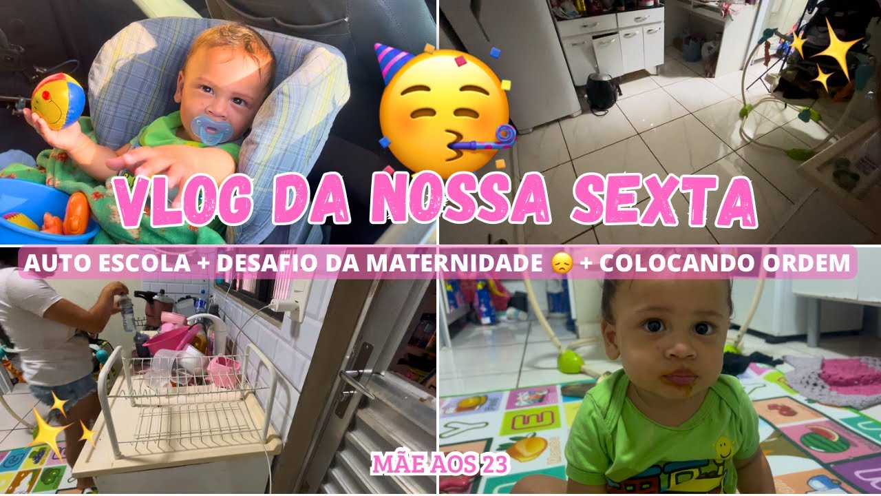 TUDO O QUE CONSEGUI FAZER NESSA SEXTA FEIRA 🤩 | DIA DE AUTO ESCOLA 🏍️| COLOCANDO O LAR EM ORDEM 